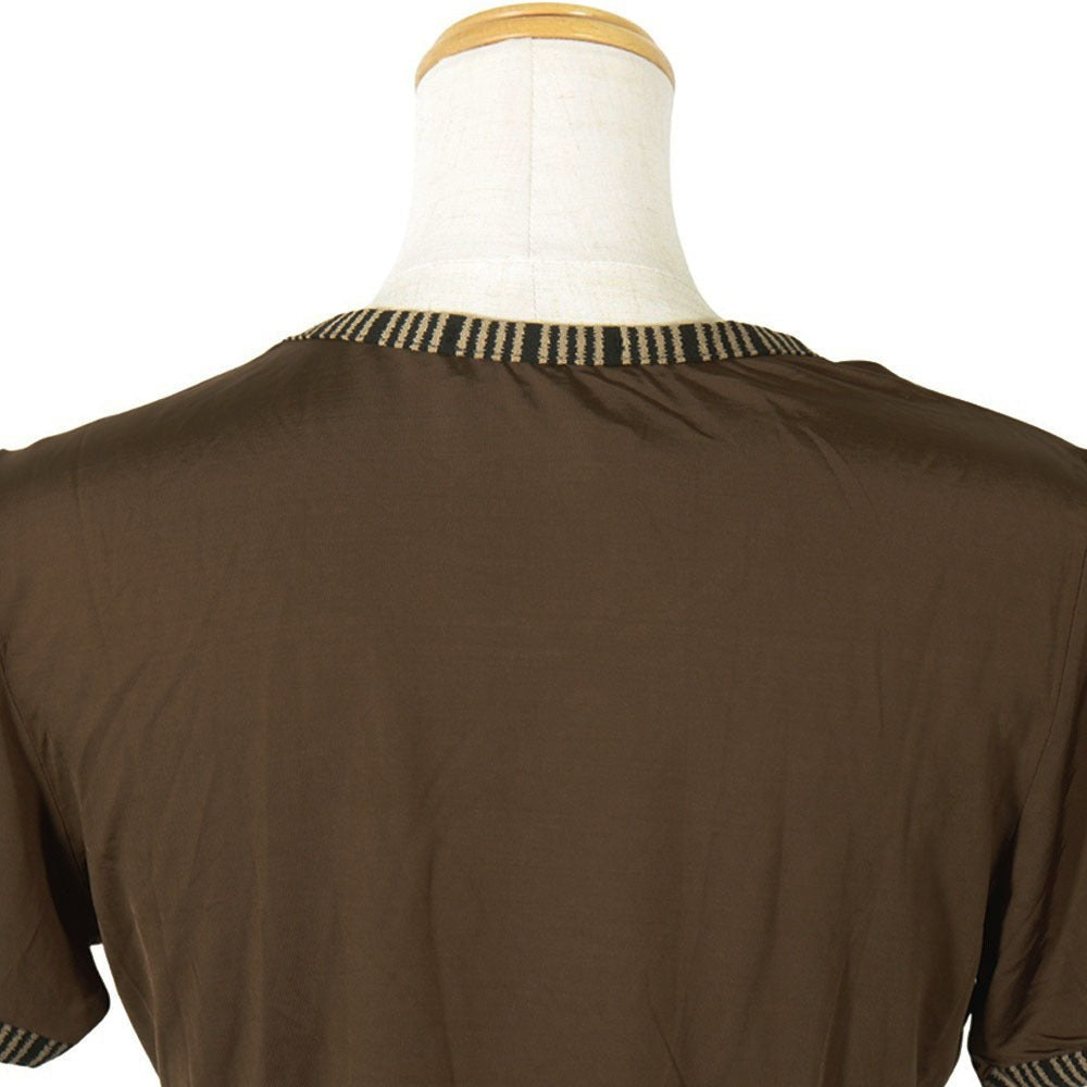 Fendi Logo Rayon T-shirt