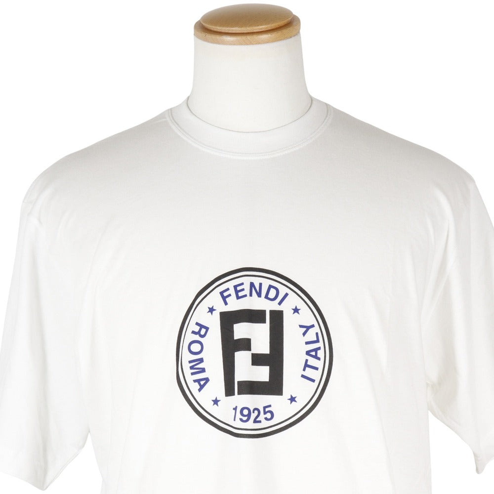 Fendi Logo Cotton T-shirt