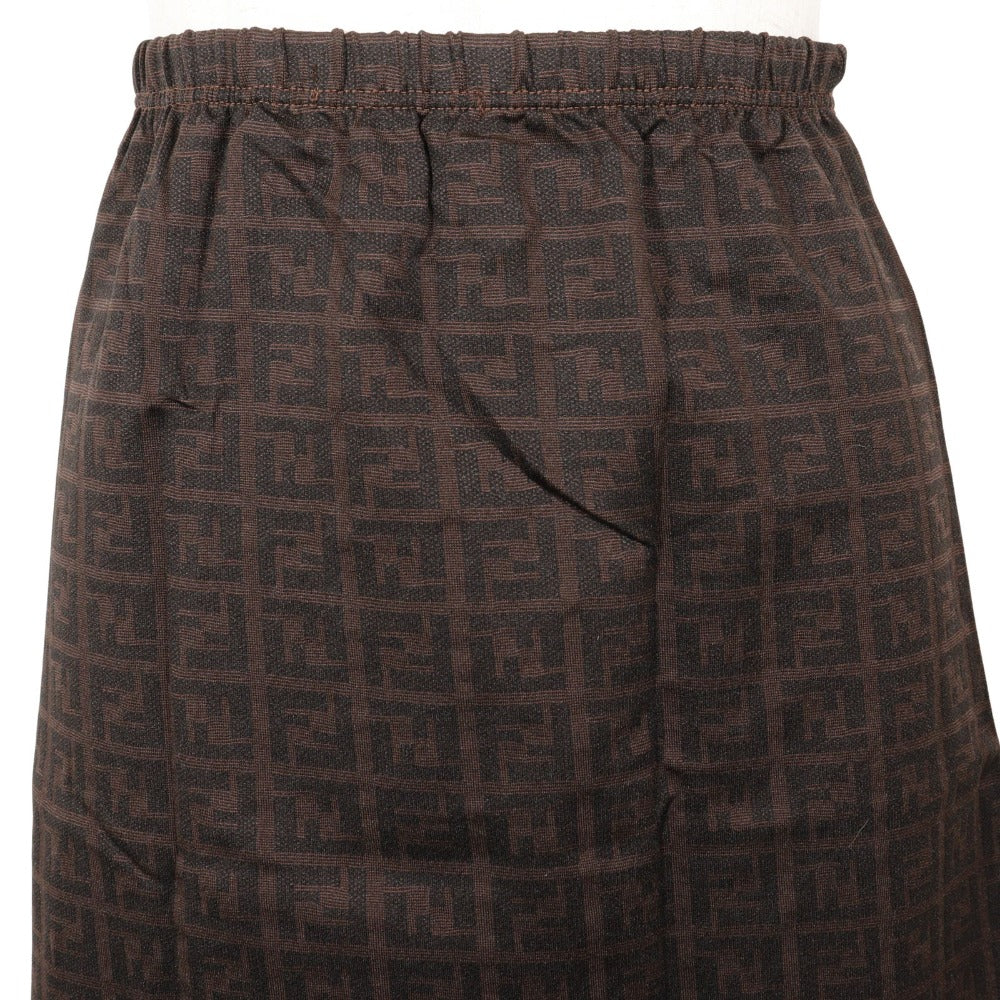 Fendi Nylon Zucca Mini Skirt