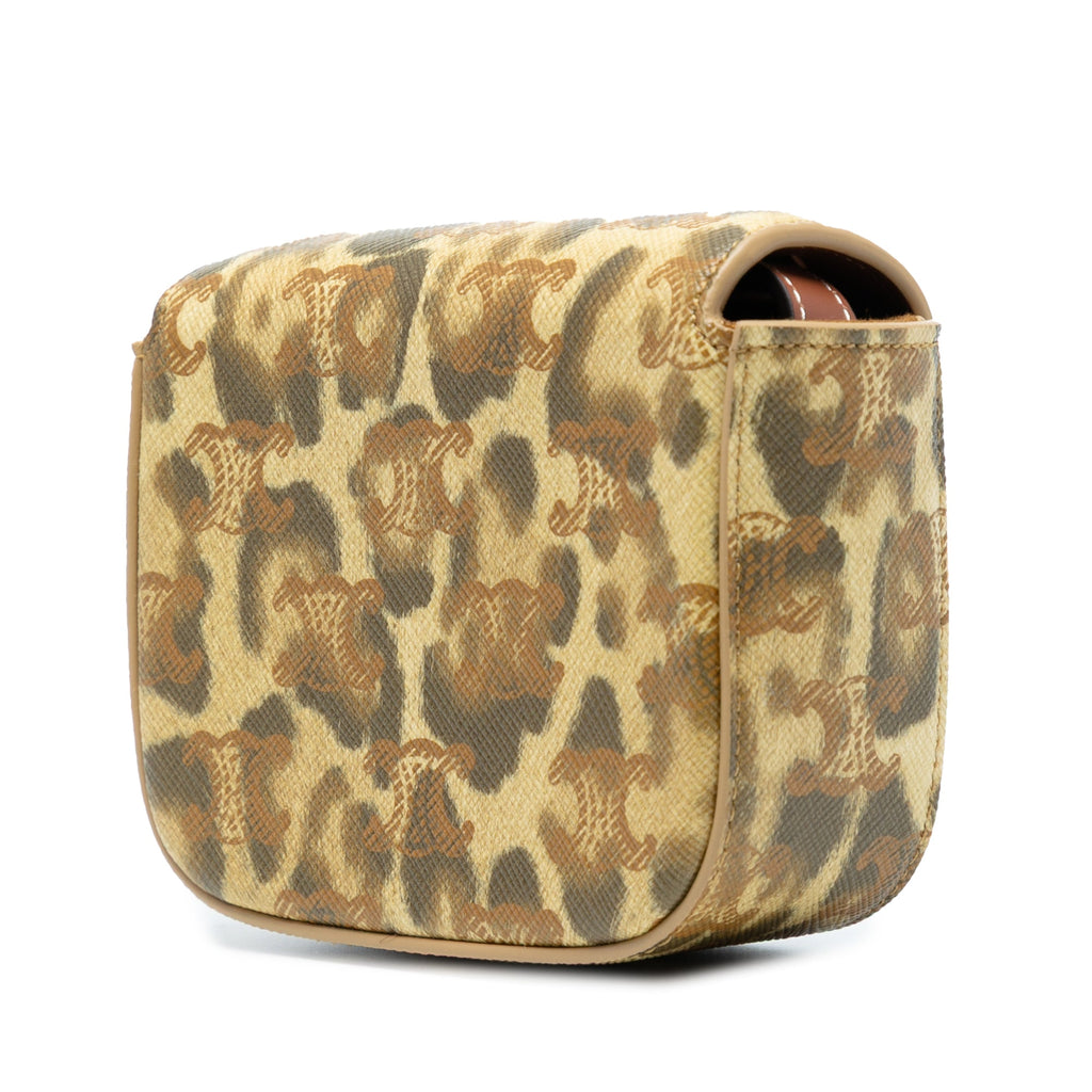 Triomphe Shoulder Bag Triomphe Coated Canvas Medium