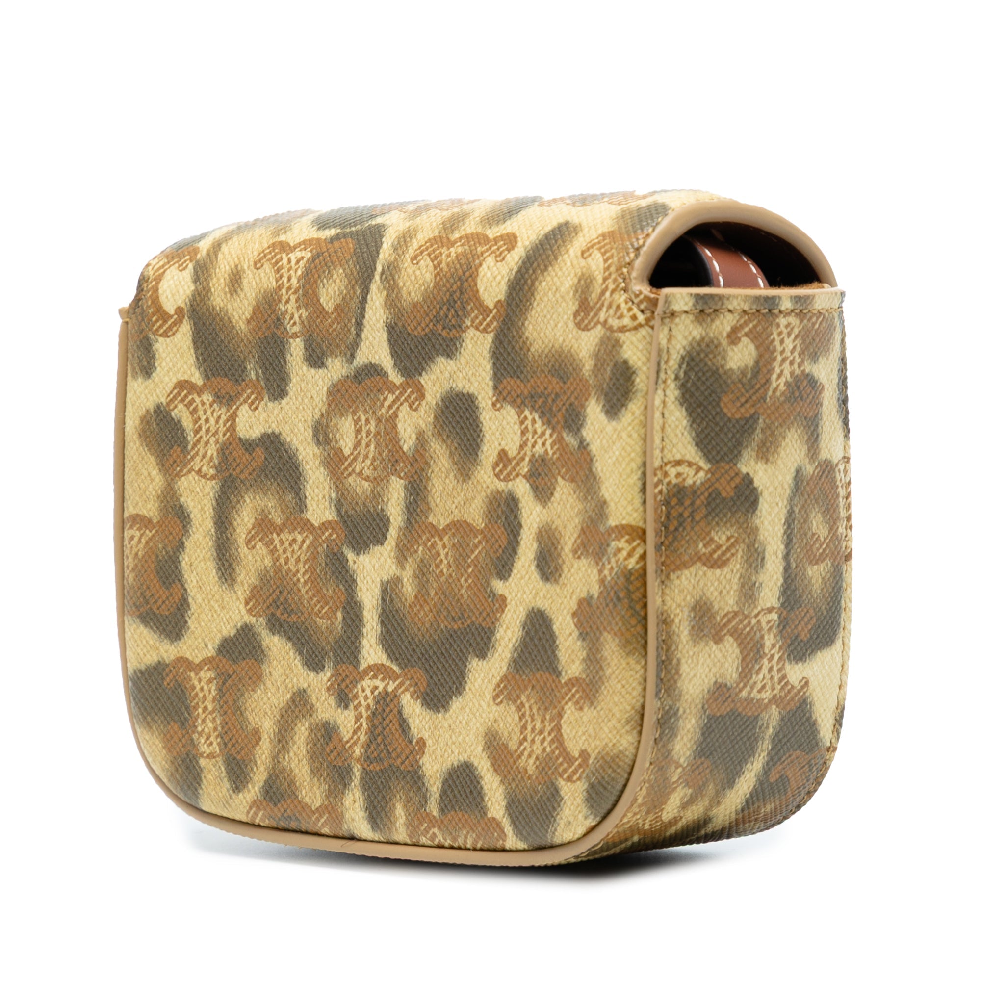 Triomphe Shoulder Bag Triomphe Coated Canvas Medium