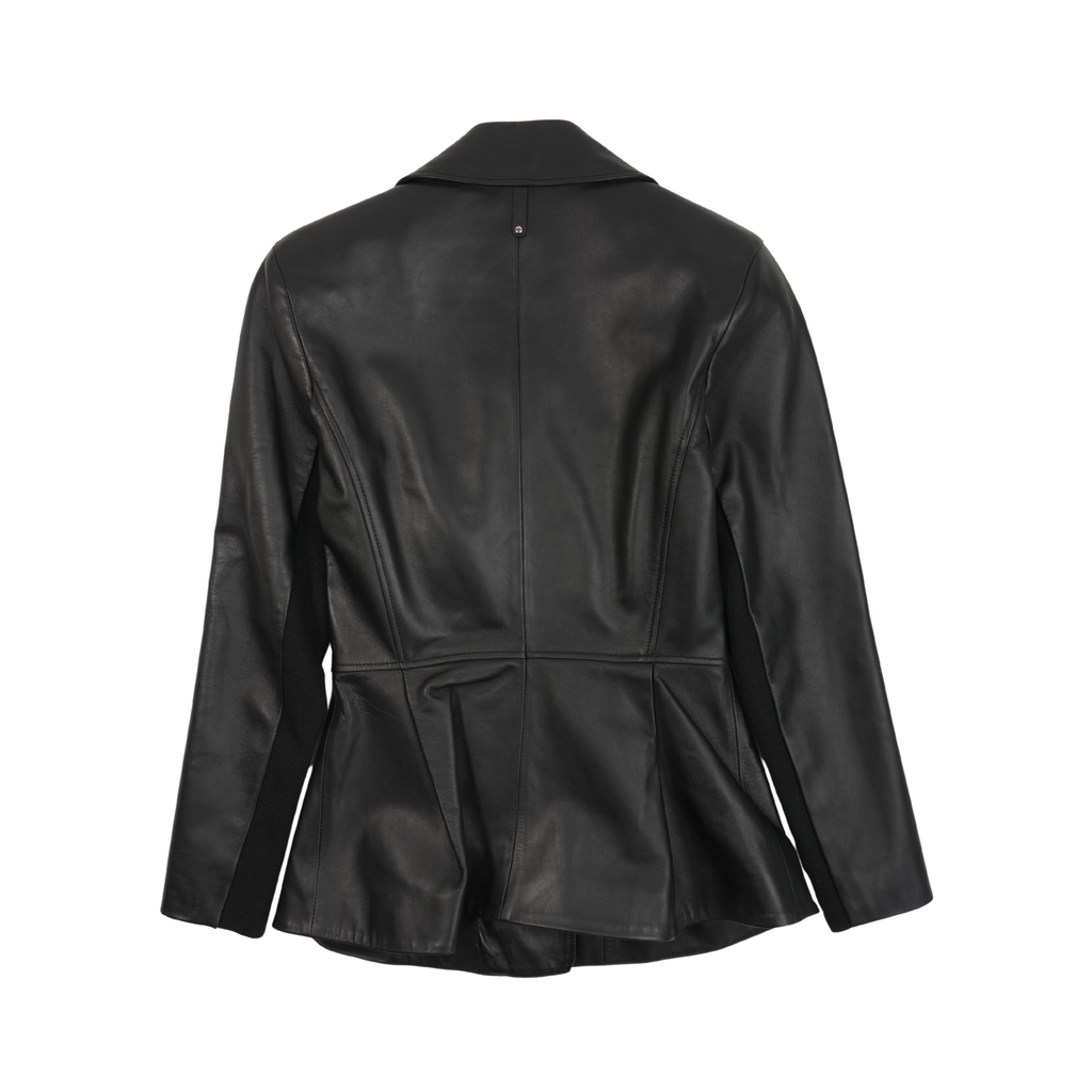 Mackage Peplum Leather Jacket - Women's XS