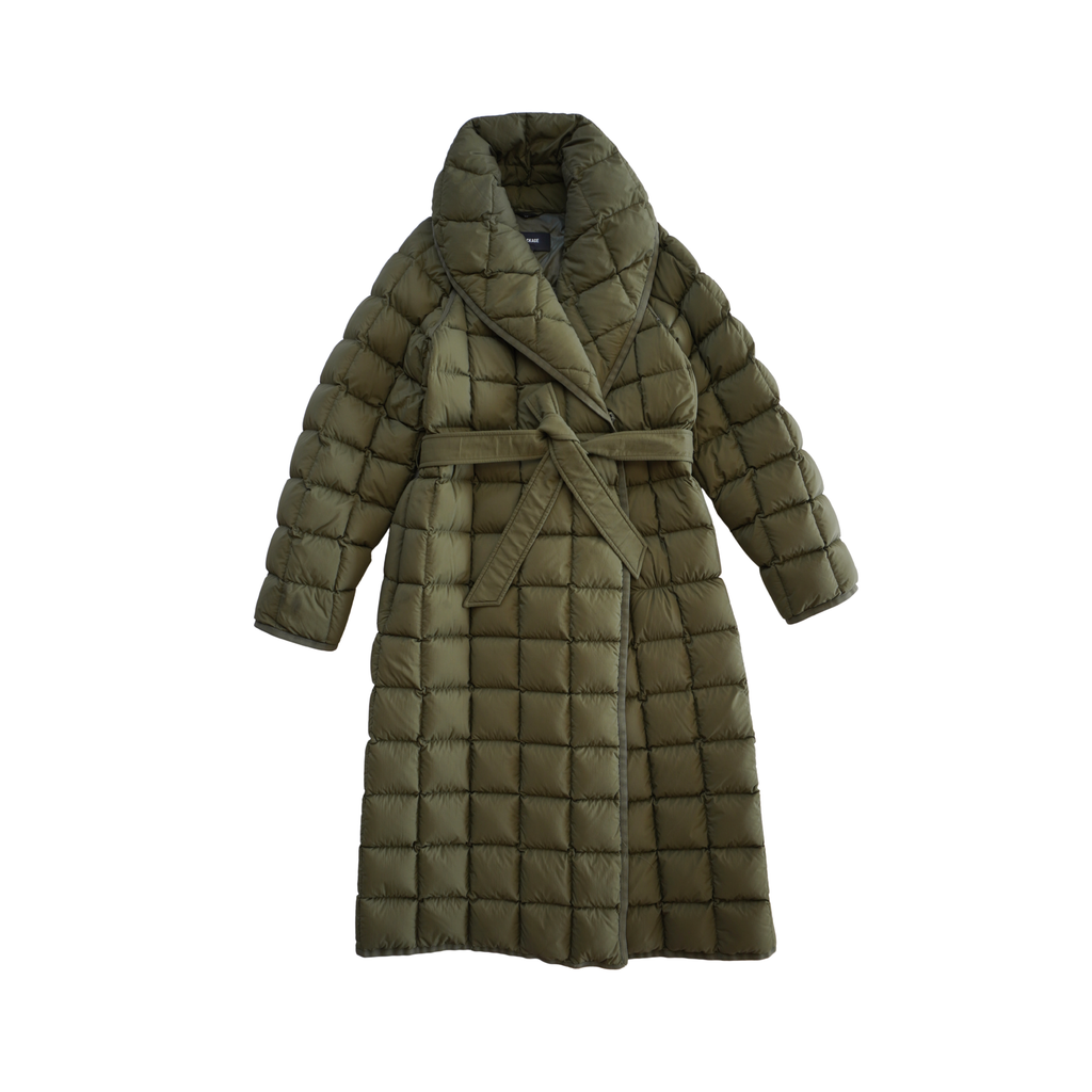 Mackage 'Allegra' Quilted Wrap Coat - Women's S