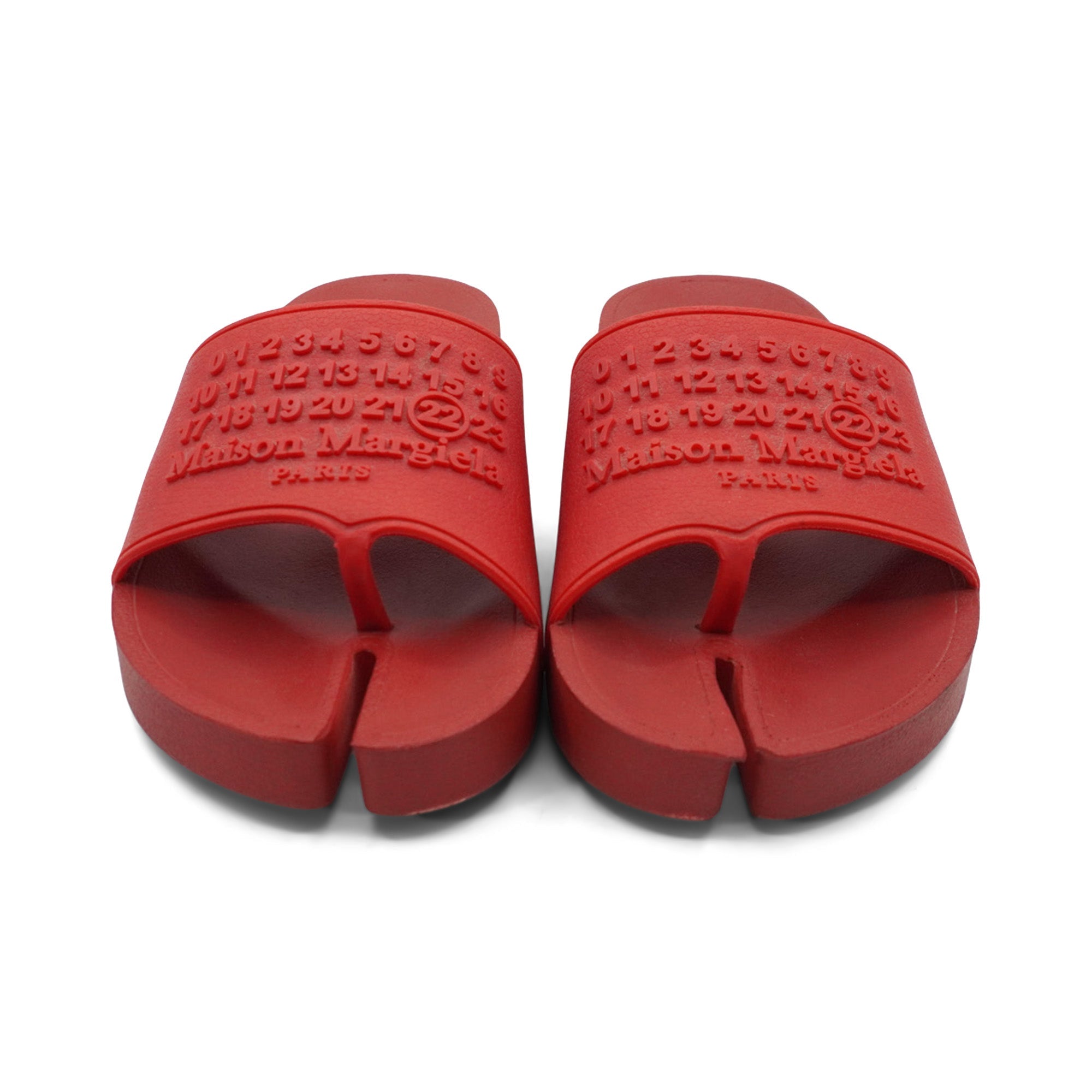 Maison Margiela 'Tabi' Pool Slides - Women's 38