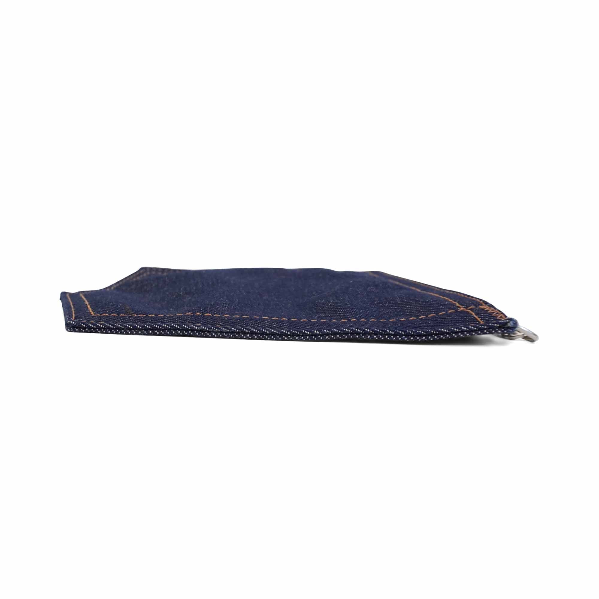 MM6 Denim Pocket Crossbody Chain Bag