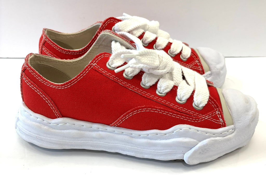 MAISON MIHARA YASUHIRO HANK CANVAS LOW-TOP SNEAKER