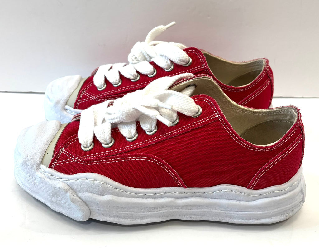 MAISON MIHARA YASUHIRO HANK CANVAS LOW-TOP SNEAKER