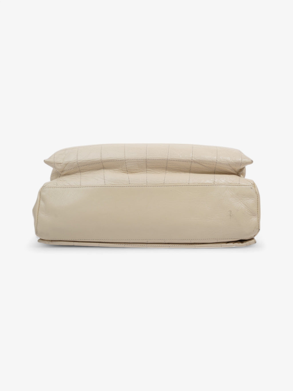 Chanel 2.55 Cream Lambskin Leather