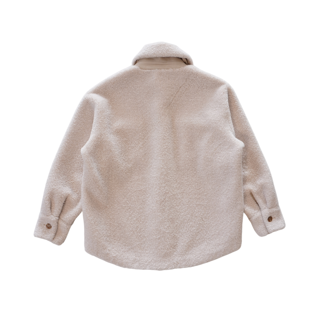 Maje Sherpa Shacket - Women's 36
