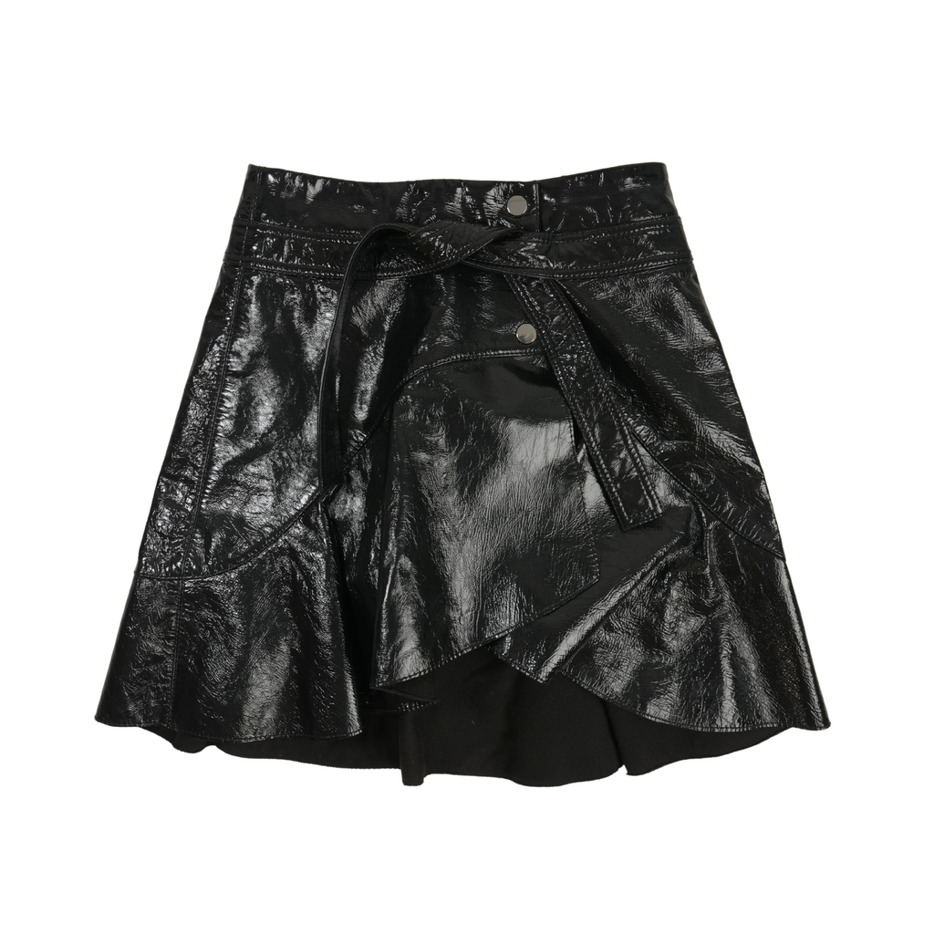 Maje Leather Skirt - Women's 36