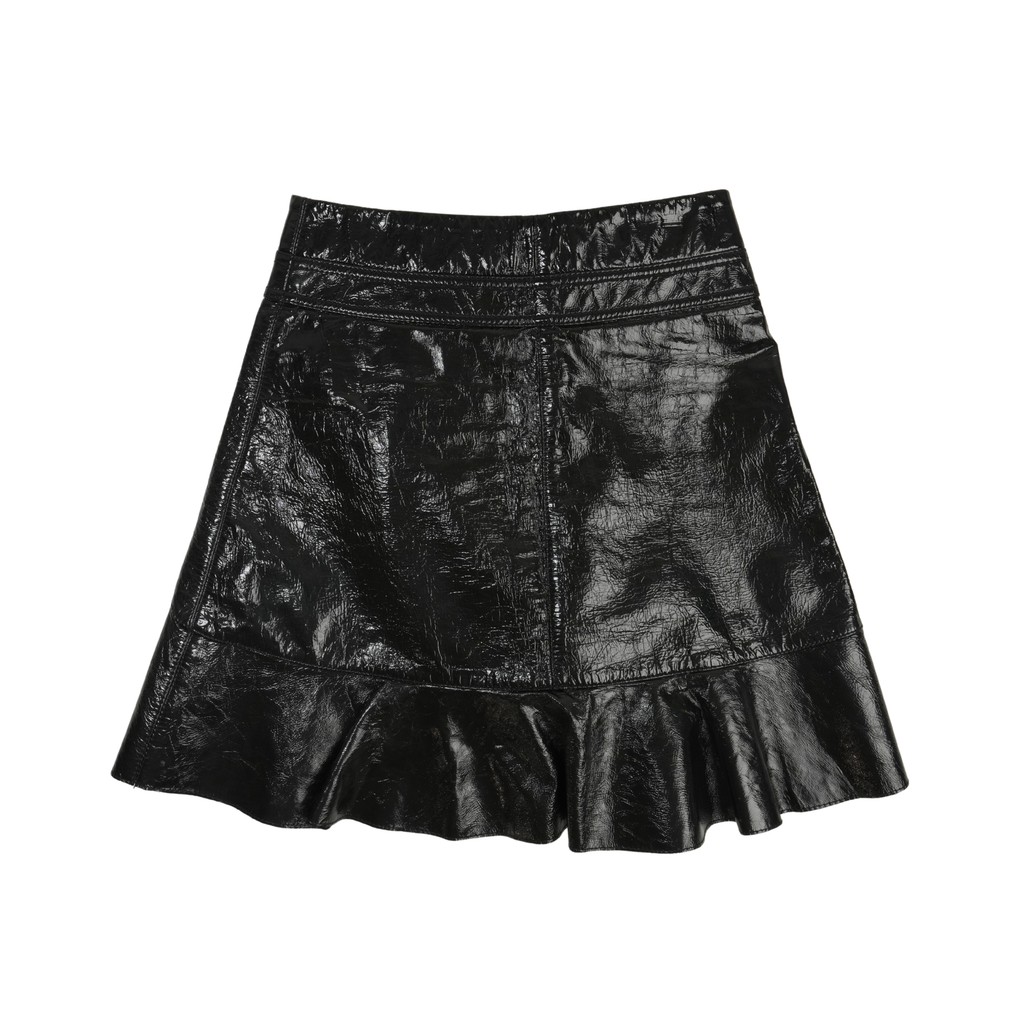 Maje Leather Skirt - Women's 36