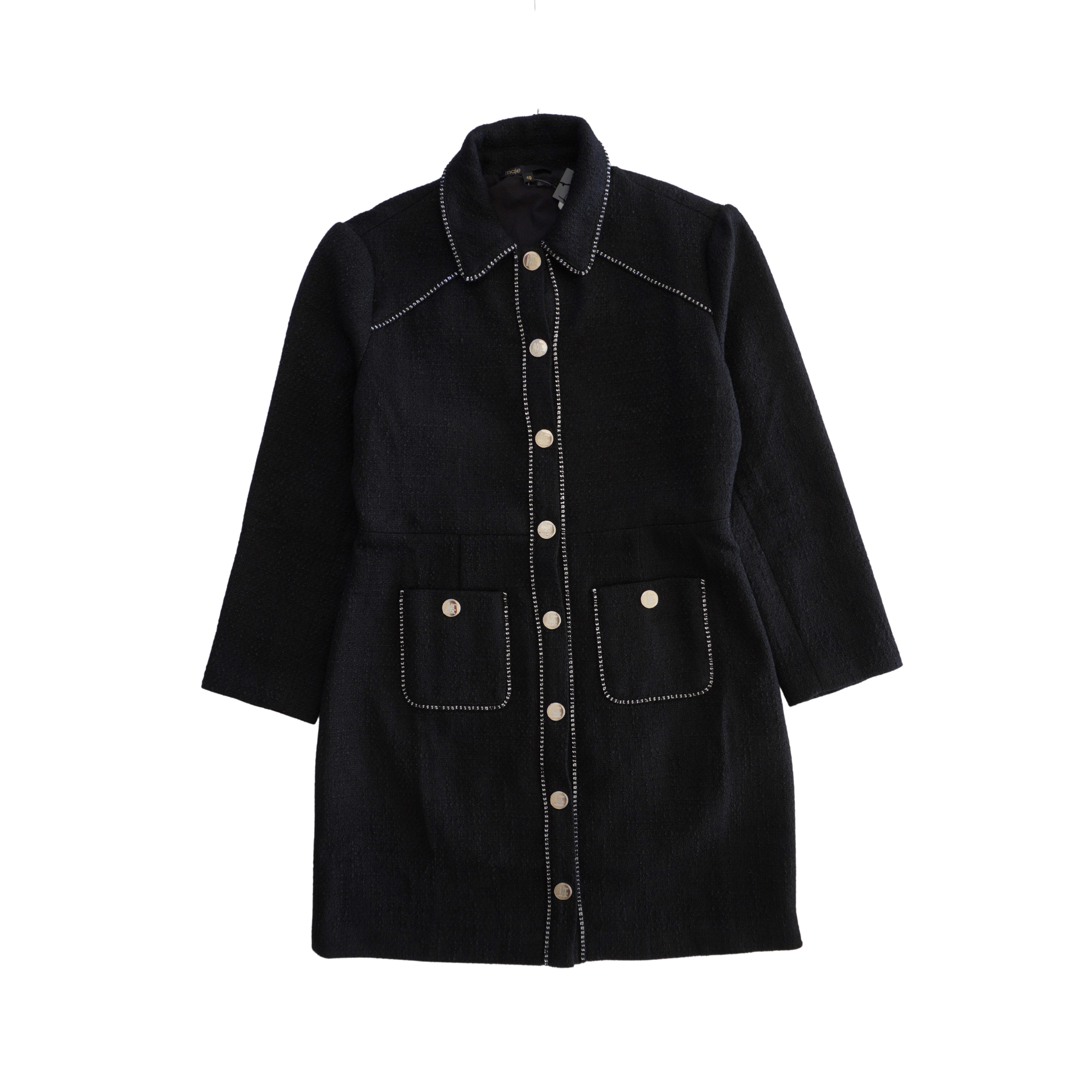 Maje 'Randaille' Tweed Dress - Women's 40