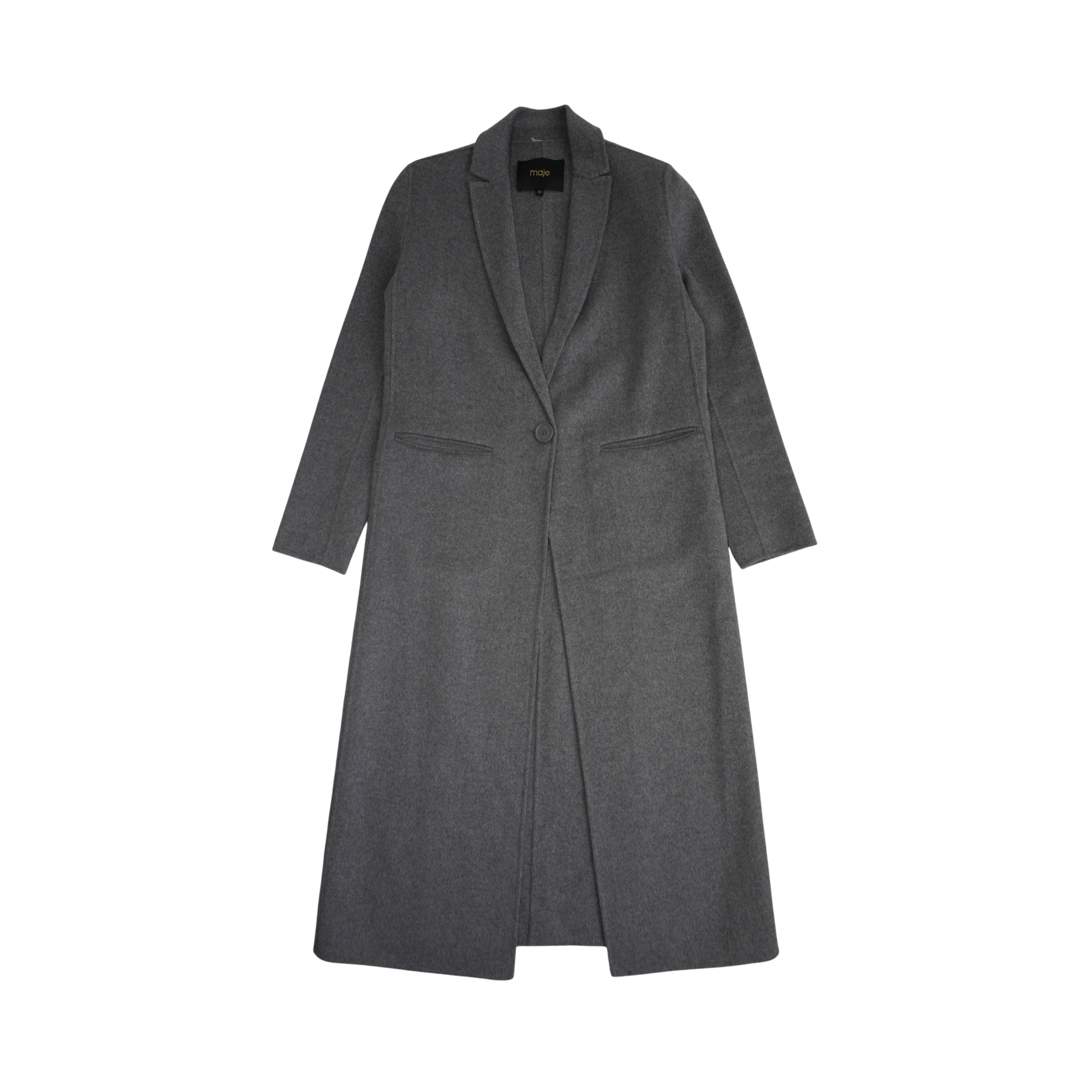 Maje Wool Trench Coat - Women's 36