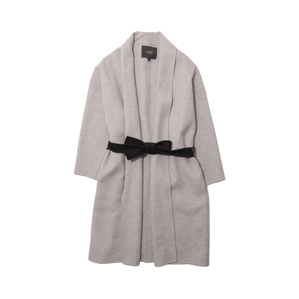Maje Wool Trench Coat - Women's 1