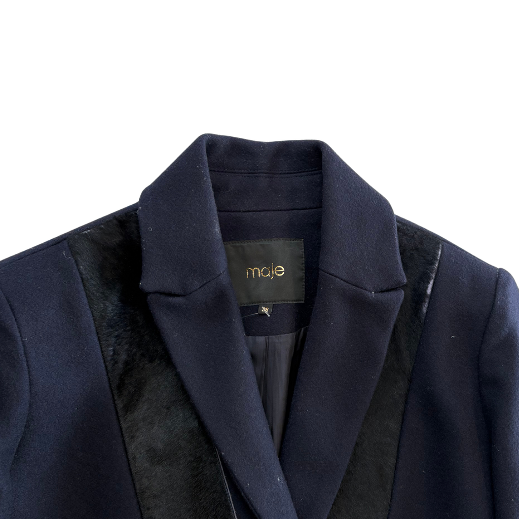 Maje Wool Jacket - Women's 38