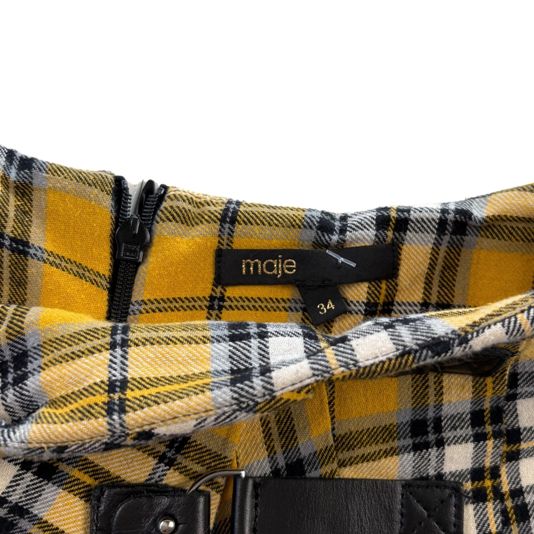 Maje Pleated Mini Skirt - Women's 34