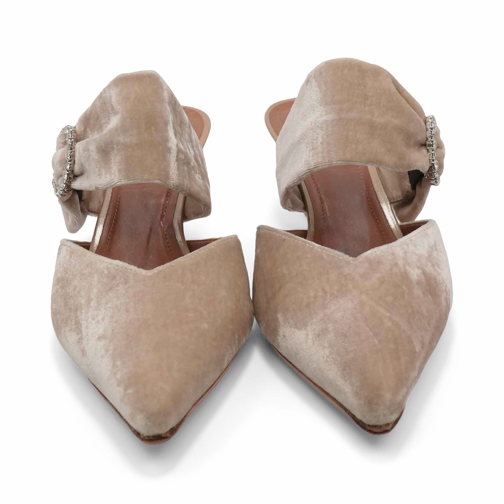 Malone Souliers 'Maite Crystal' Mules - Women's 41