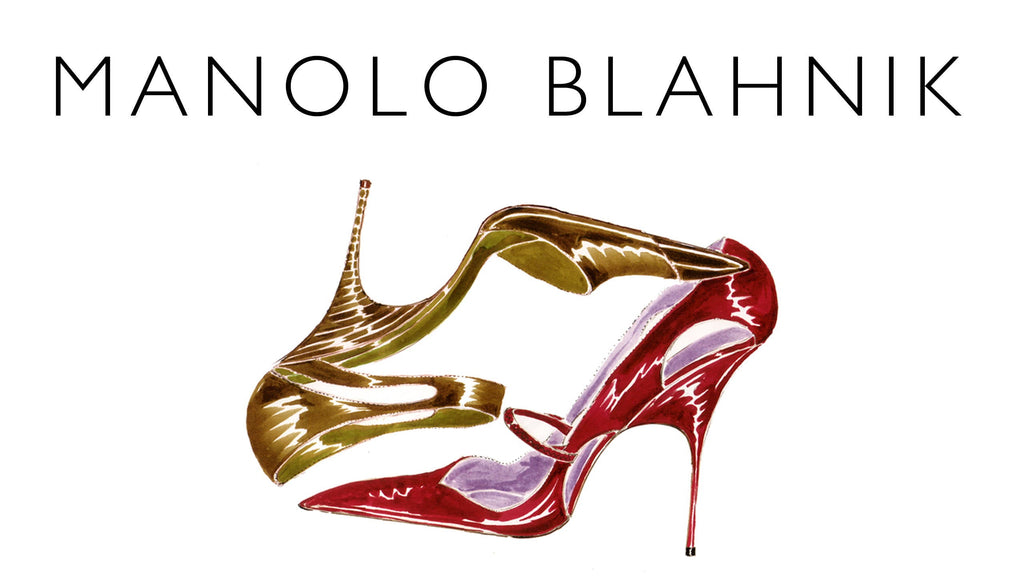 MANOLO BLAHNIK DELIRIUM LASER CUT LEATHER LOAFERS