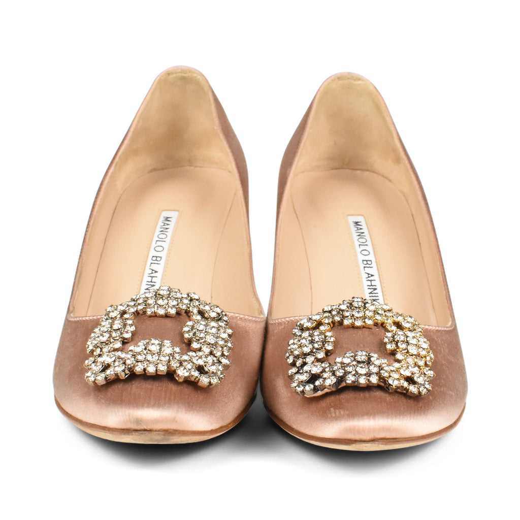 Manolo Blahnik 'Hangisi' Heels - Women's 37.5