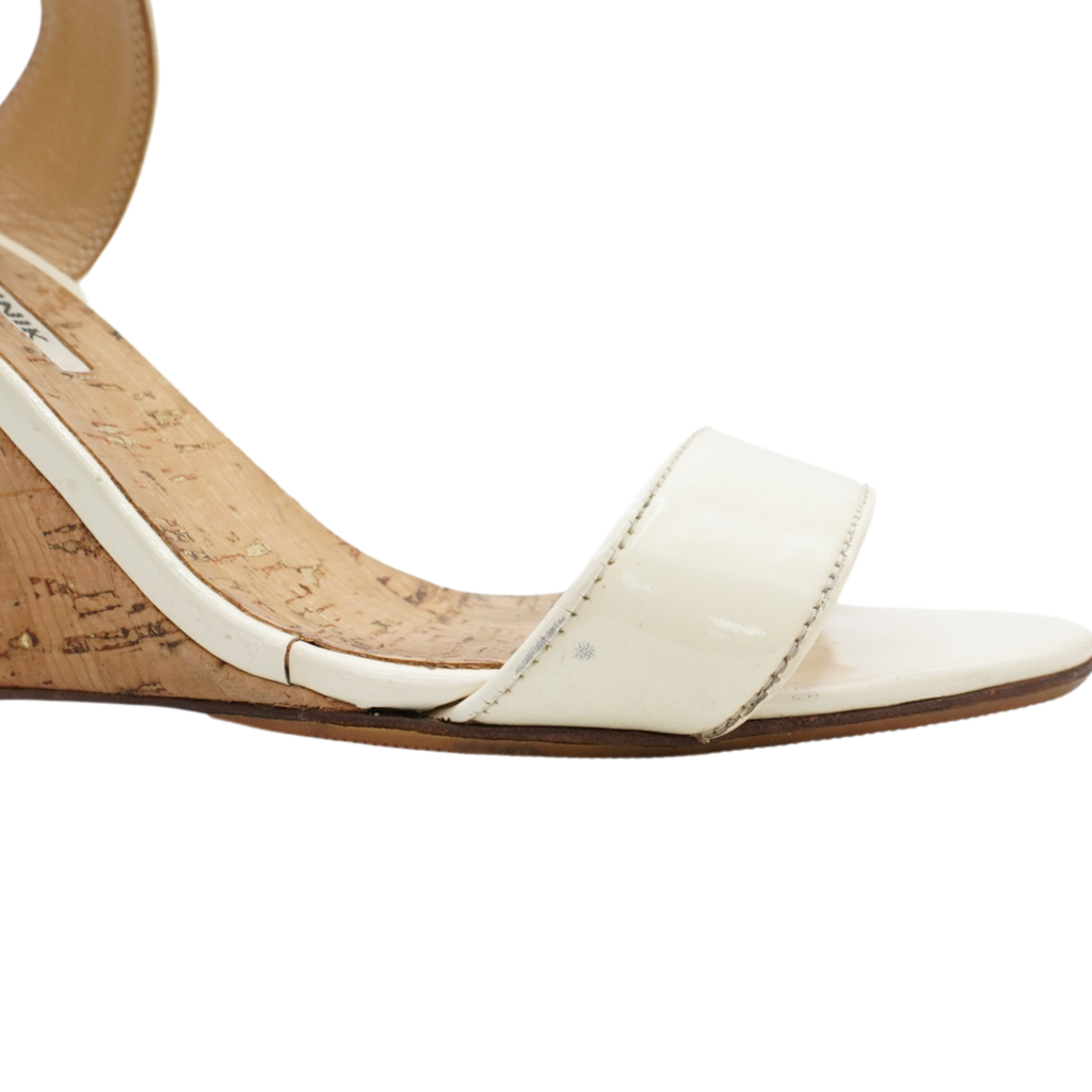 Manolo Blahnik Wedge Sandals - Women's 37.5