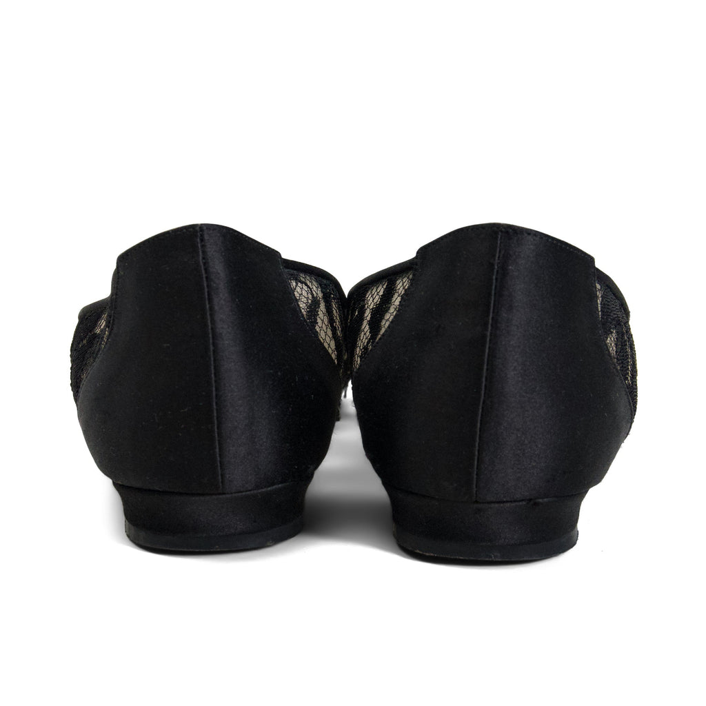 Manolo Blahnik 'Hangisi' Flats - Women's 38.5