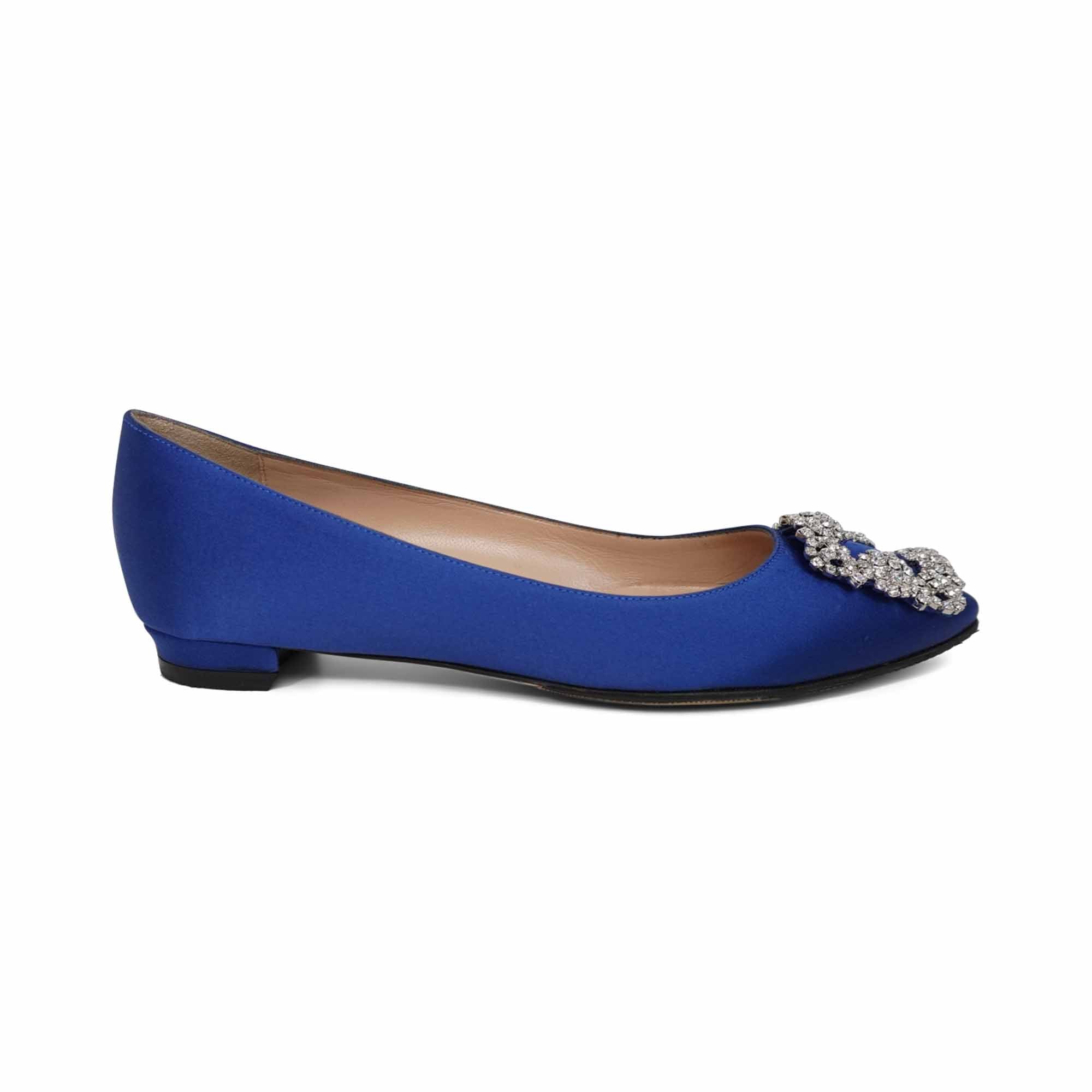 Manolo Blahnik 'Hangisi' Flats - Women's 36.5