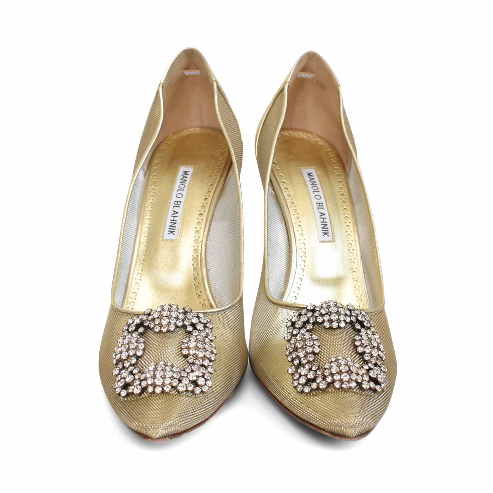 Manolo Blahnik 'Hangisi' Pumps - Women's 40