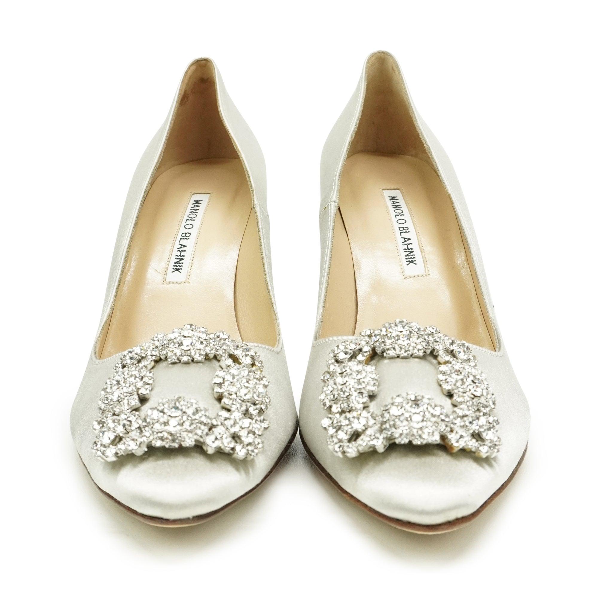 Manolo Blahnik 'Hangisi' Heels - Women's 38