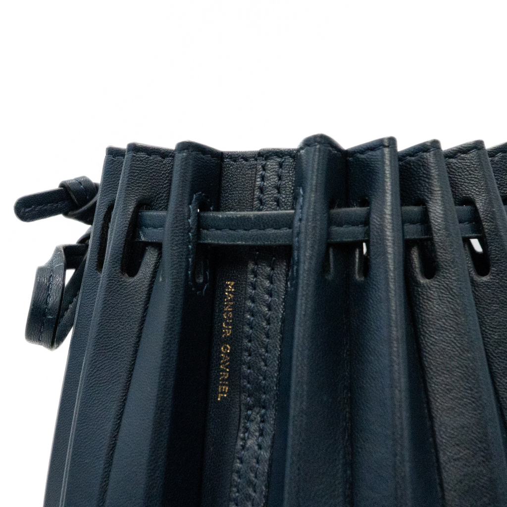 Mansur Gavriel Pleated Bucket Bag
