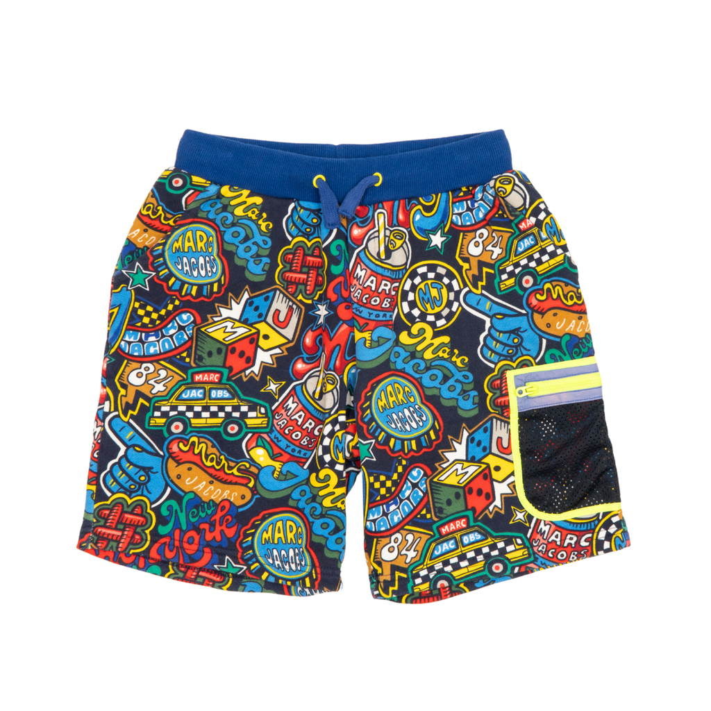 Marc Jacobs Patch Printed Shorts - Kid's 10