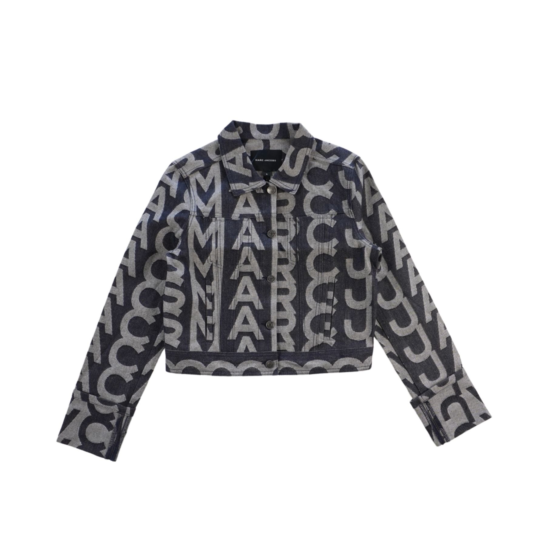 Marc Jacobs 'Monogram' Denim Jacket - Women's S