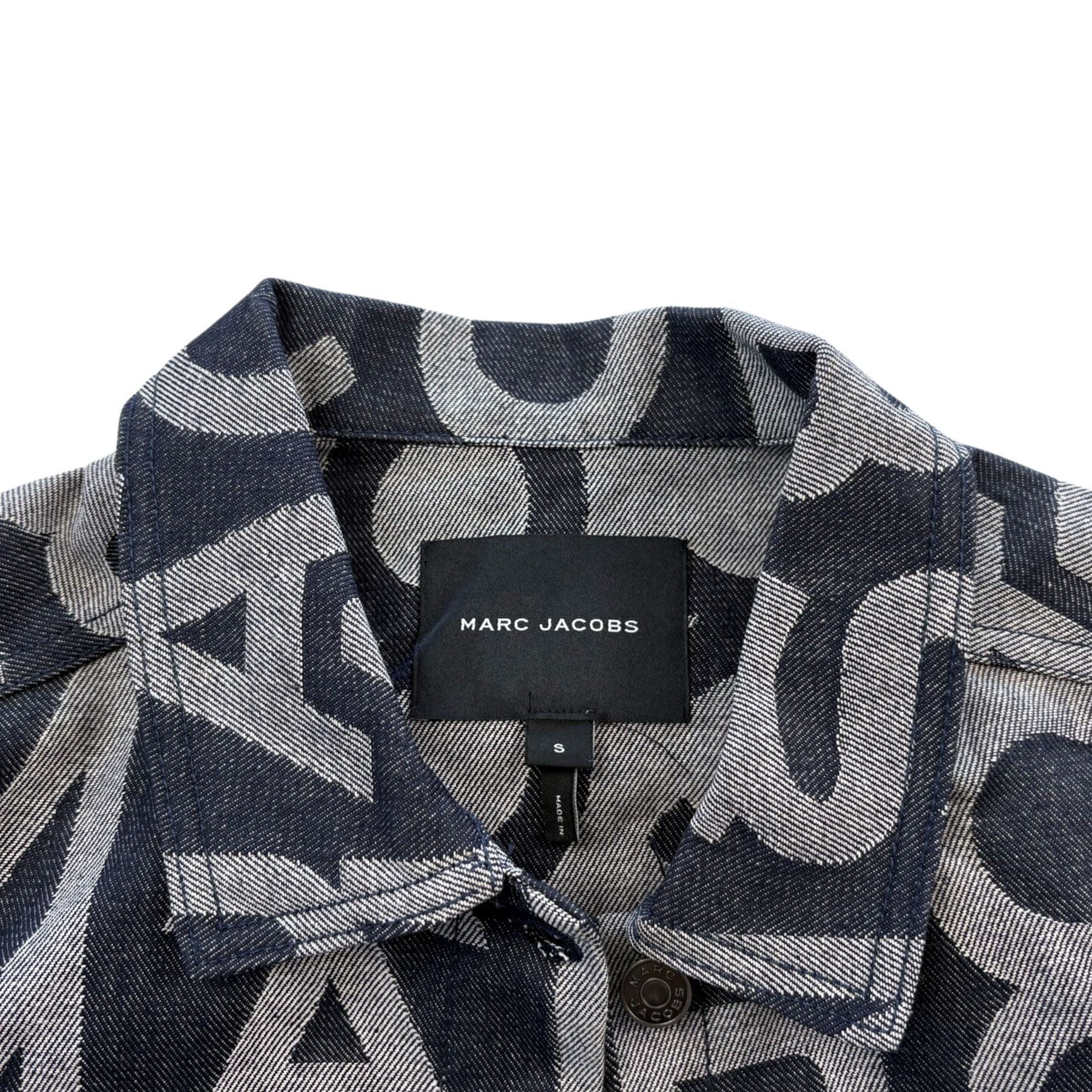 Marc Jacobs 'Monogram' Denim Jacket - Women's S