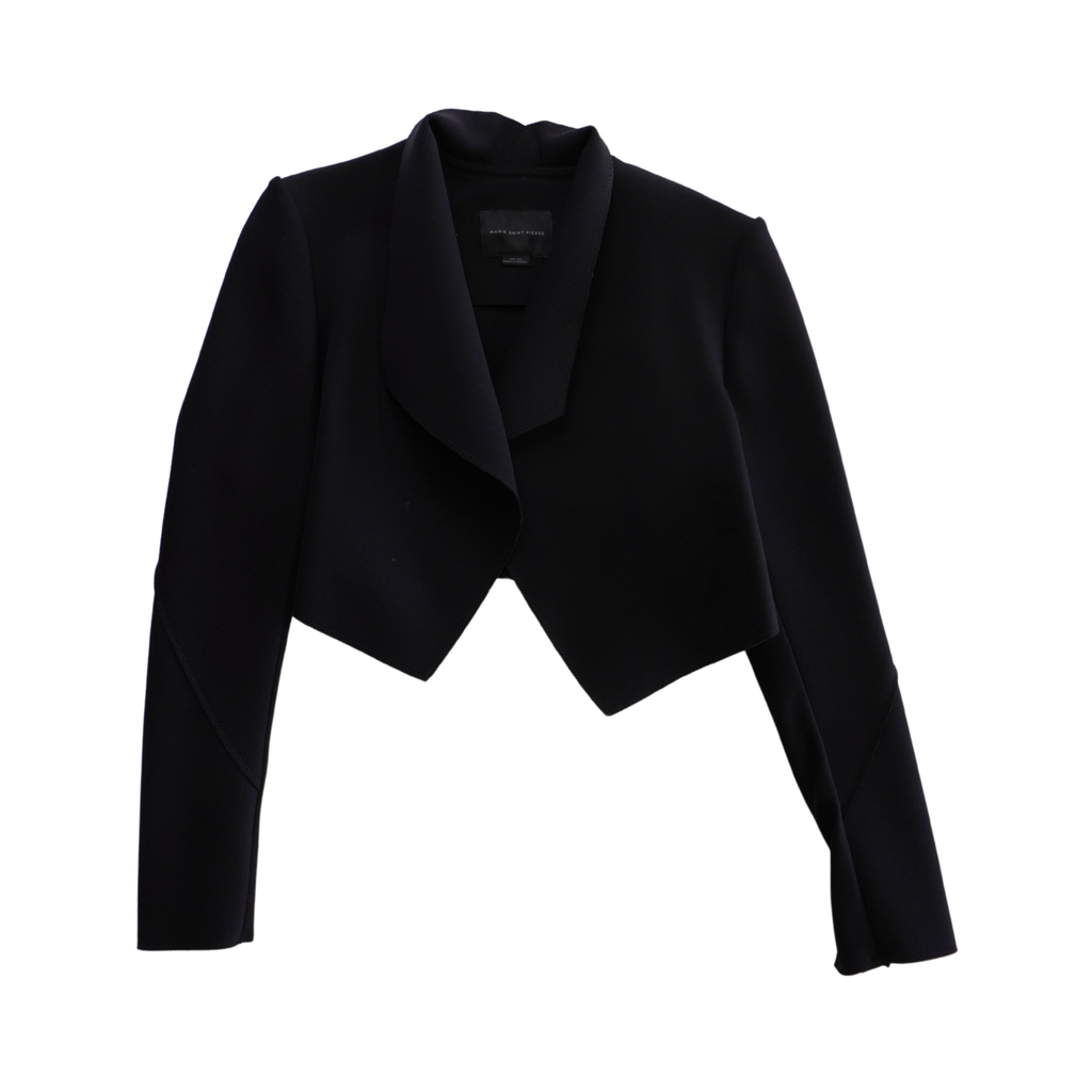 Marie Saint Pierre Cropped Blazer - Women's 2