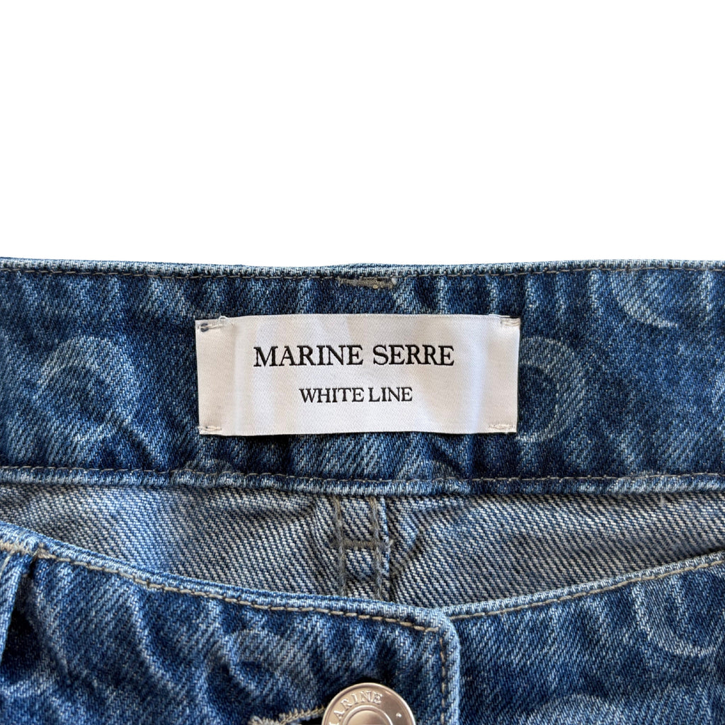 Marine Serre 'Moon Laser' Skirt - Women's 38