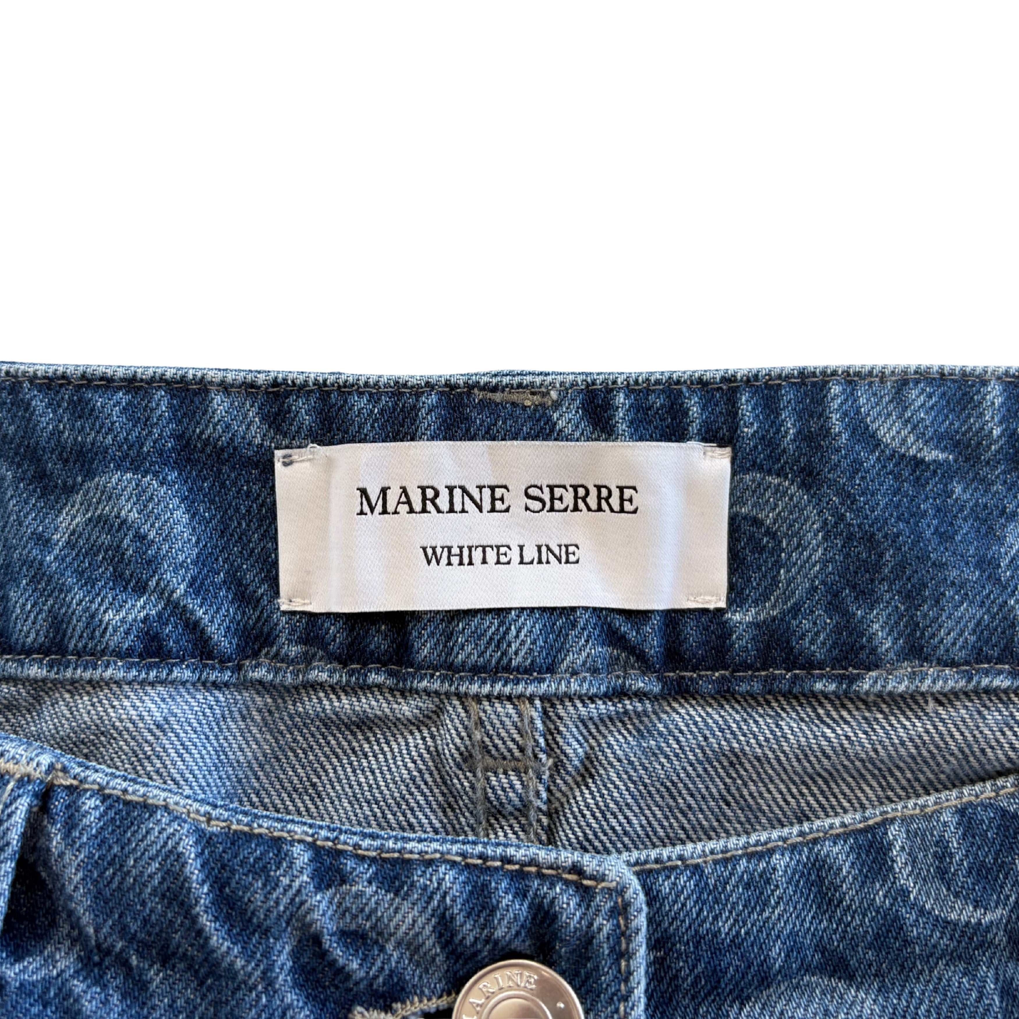 Marine Serre 'Moon Laser' Skirt - Women's 38