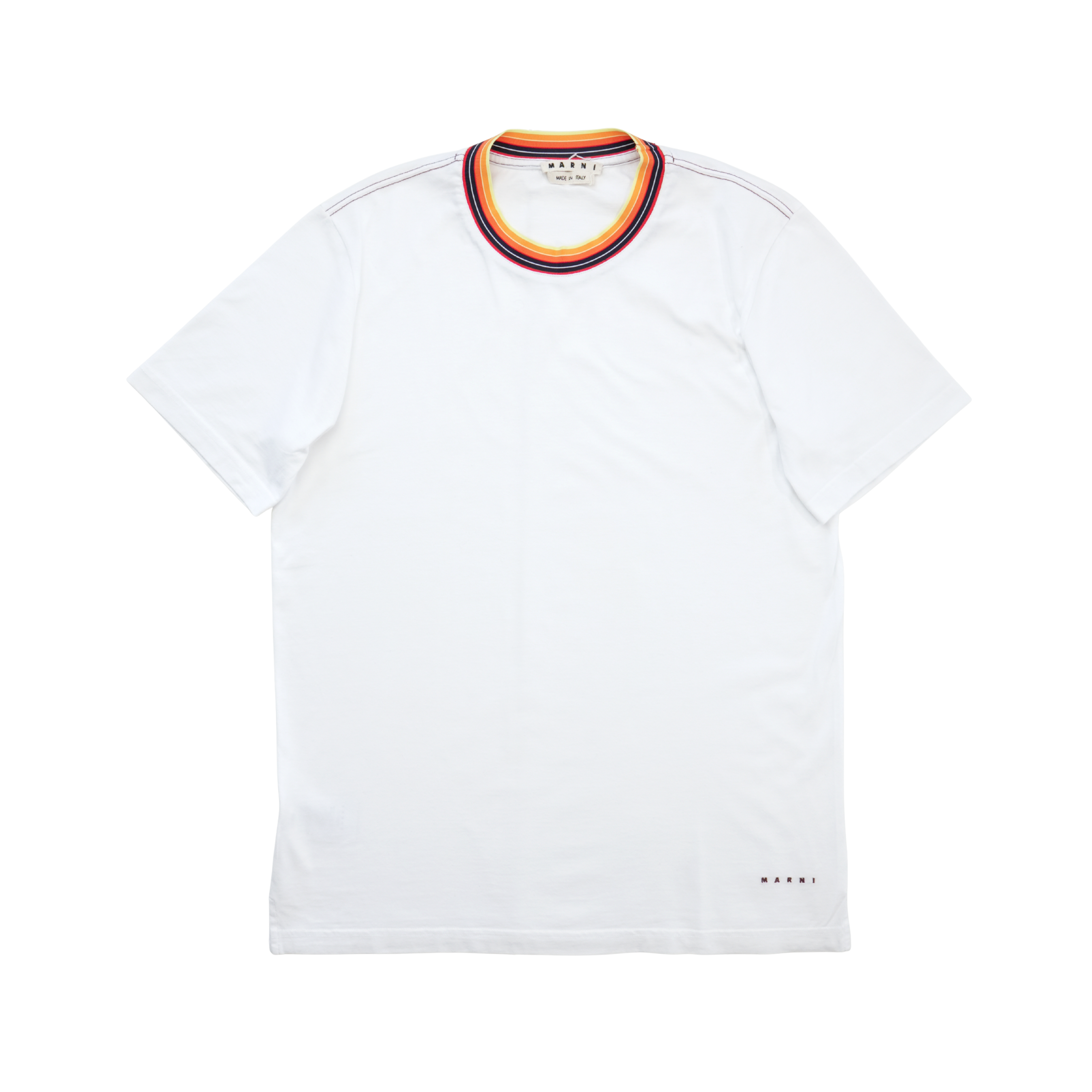 Marni Rainbow Collar T-Shirt - Men's 46