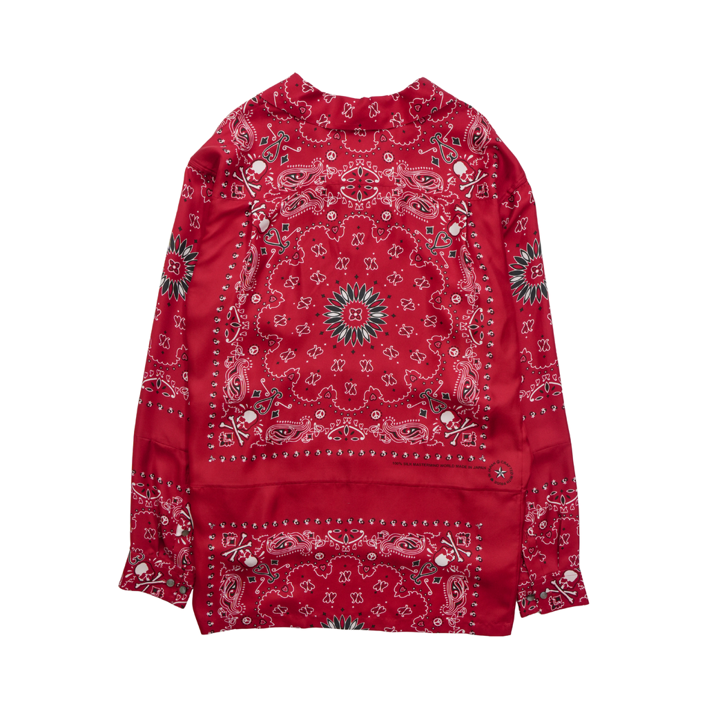 Mastermind World 'Bandana' Silk Shirt - Men's M