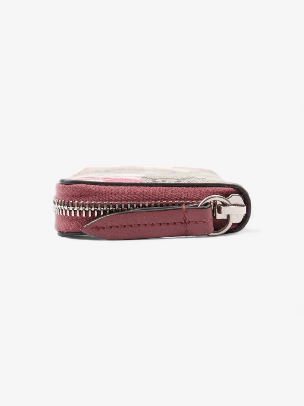 Gucci Blooms Zip Around  Case Wallet GG Supreme Canvas