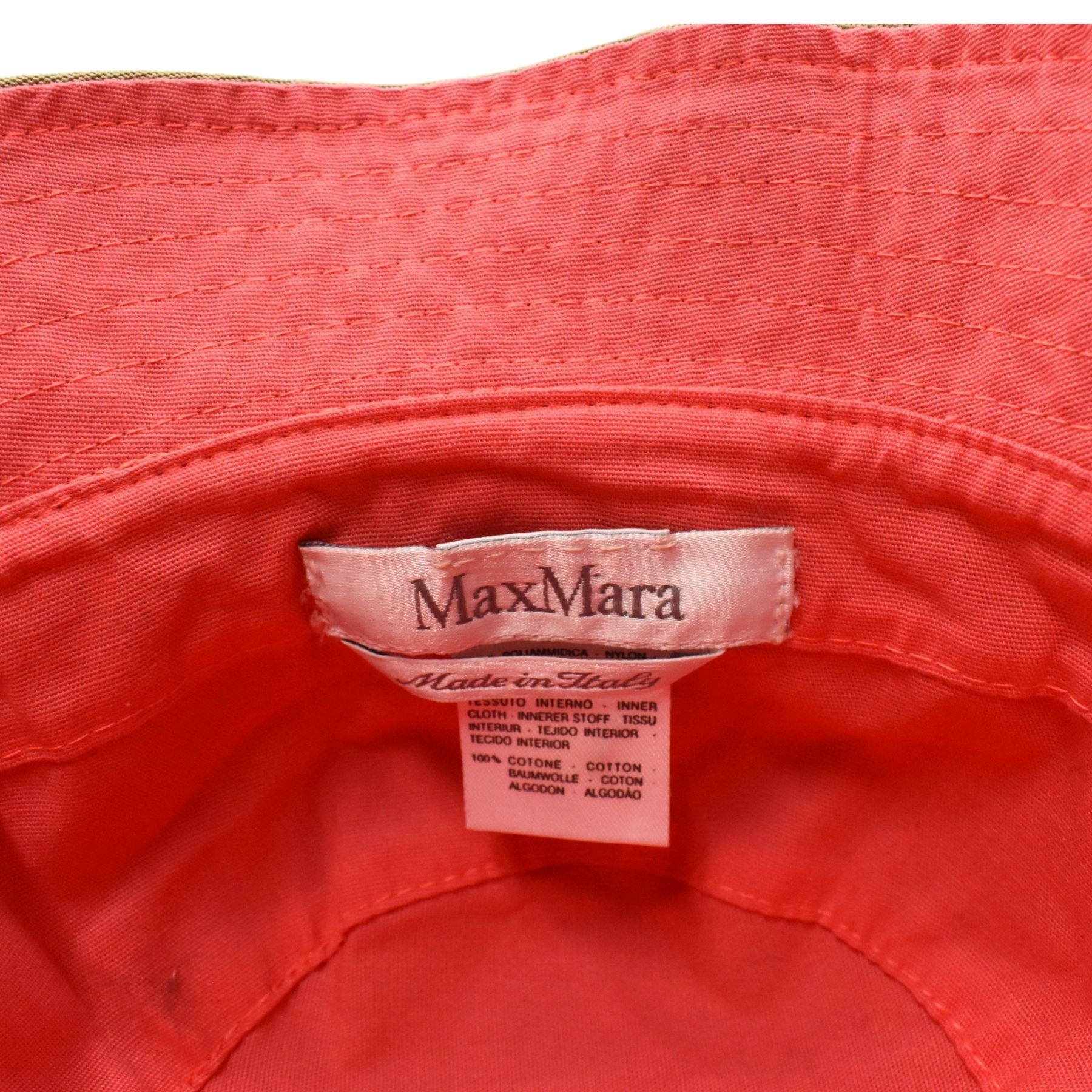 Max Mara Bucket Hat - S