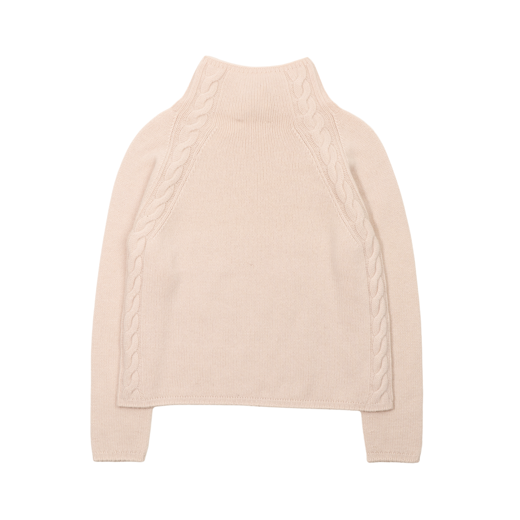 Max Mara Cashmere Mock Neck Sweater - Women's S