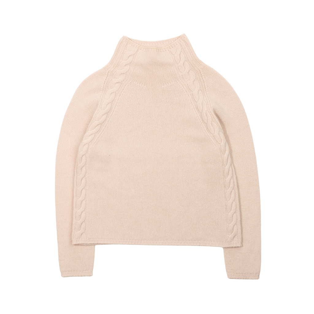 Max Mara Cashmere Mock Neck Sweater - Women's S