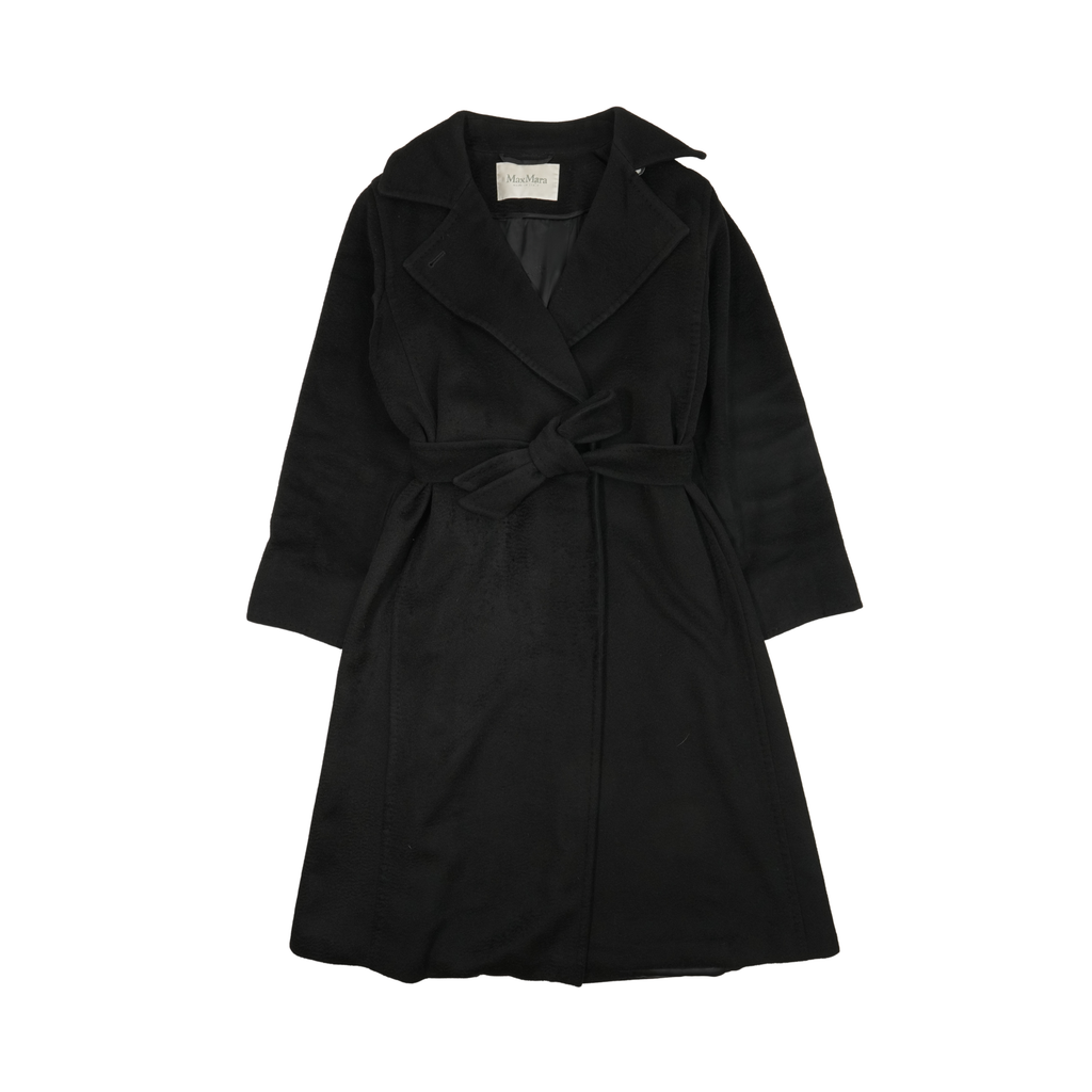 Max Mara Camel Wool Coat - Women's 4