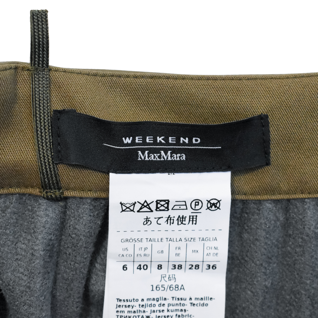 Max Mara Pleated Midi Skirt - Women's 6