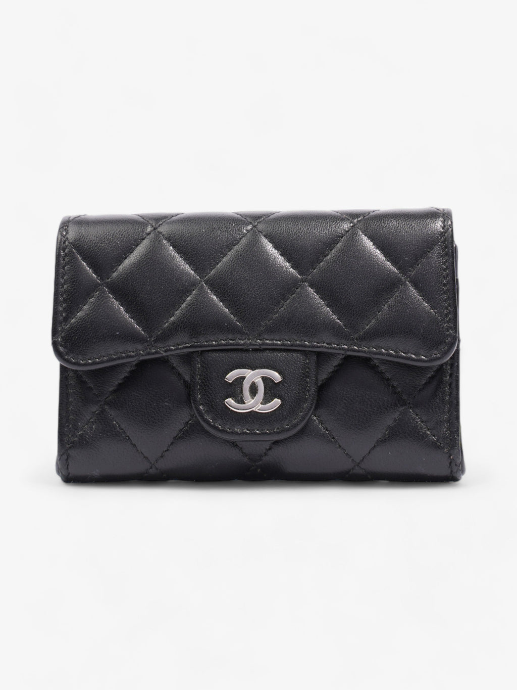 Chanel Classical  Holder Black Lambskin Leather