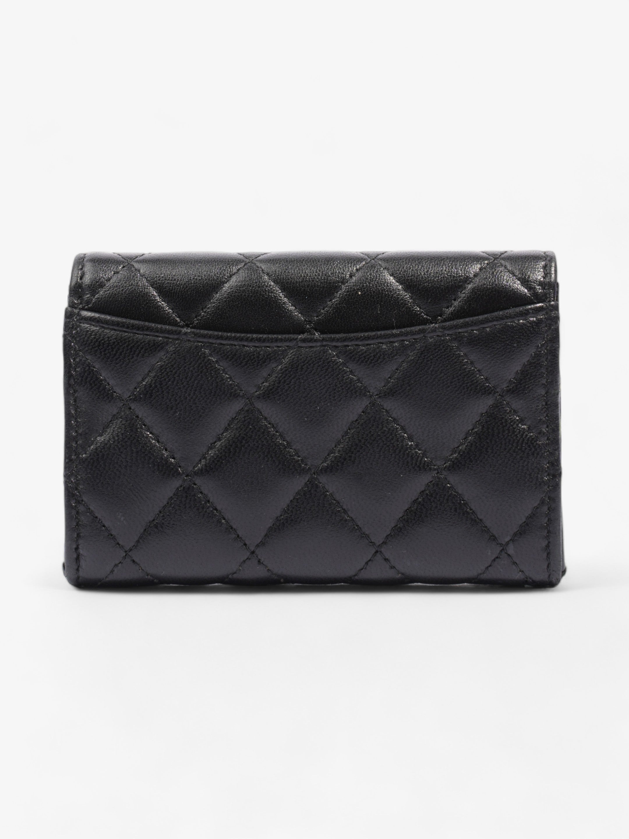 Chanel Classical  Holder Black Lambskin Leather