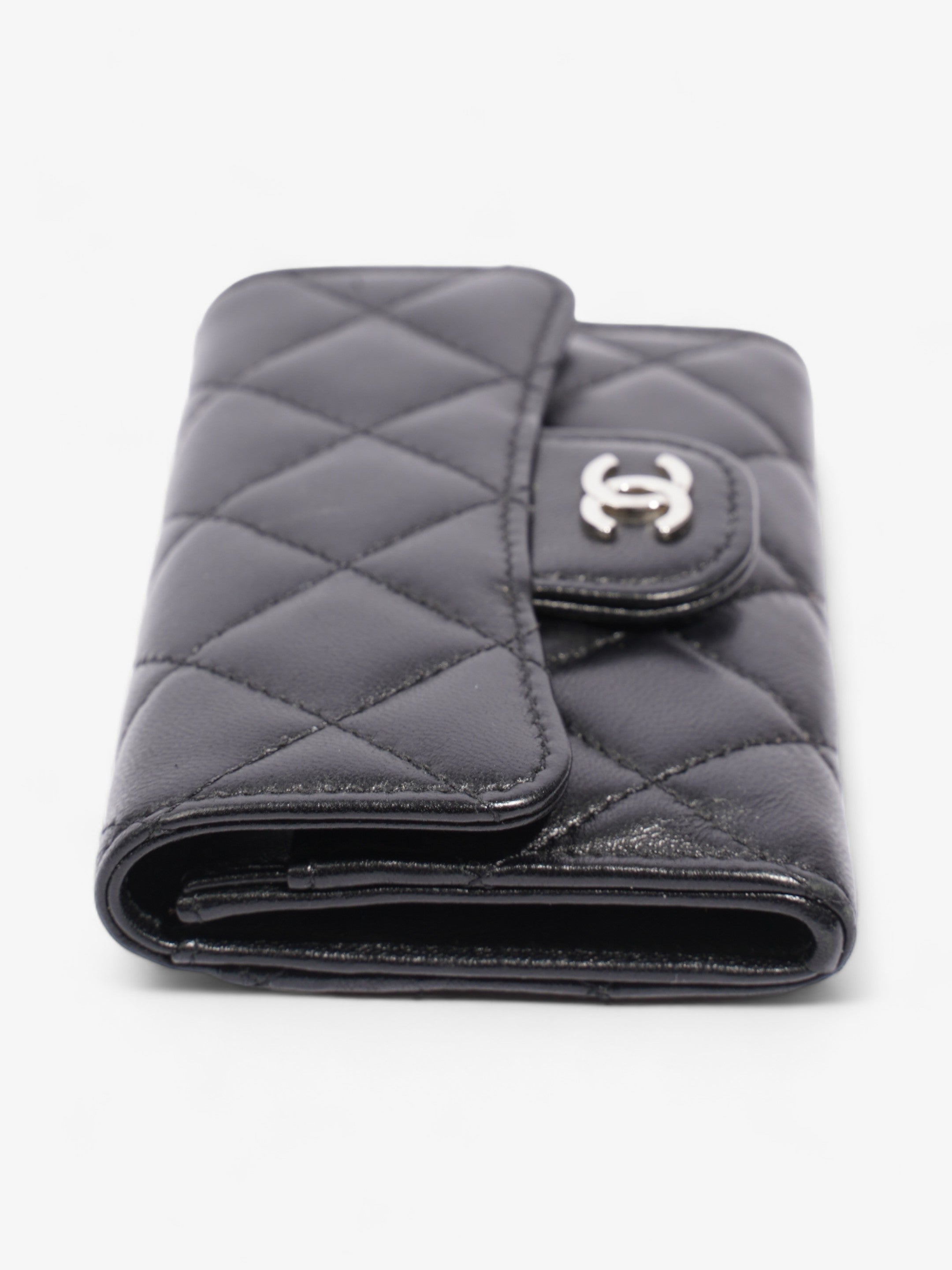 Chanel Classical  Holder Black Lambskin Leather