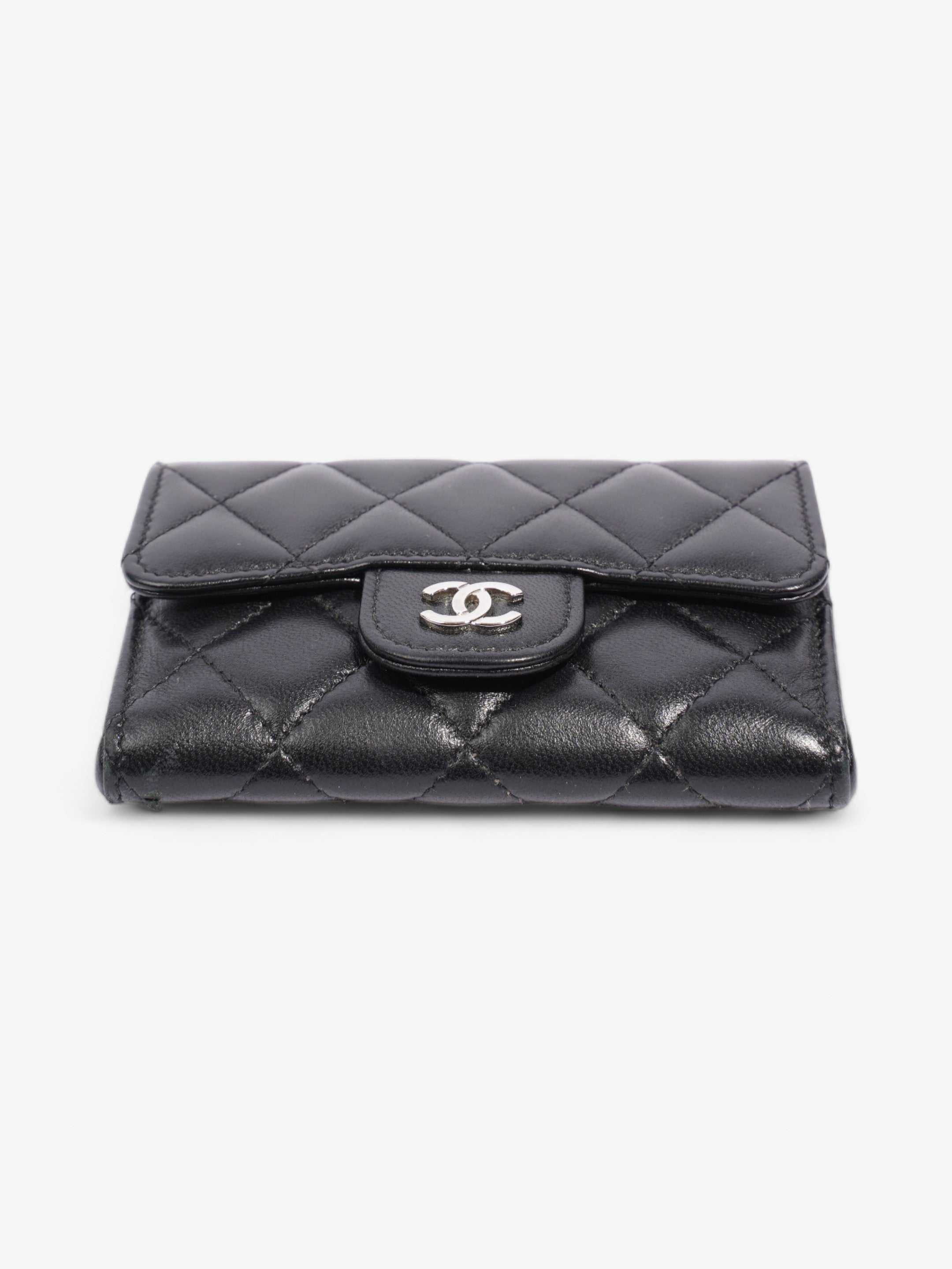 Chanel Classical  Holder Black Lambskin Leather
