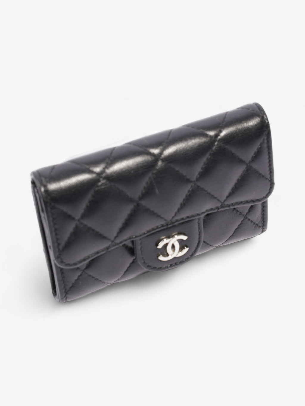 Chanel Classical  Holder Black Lambskin Leather