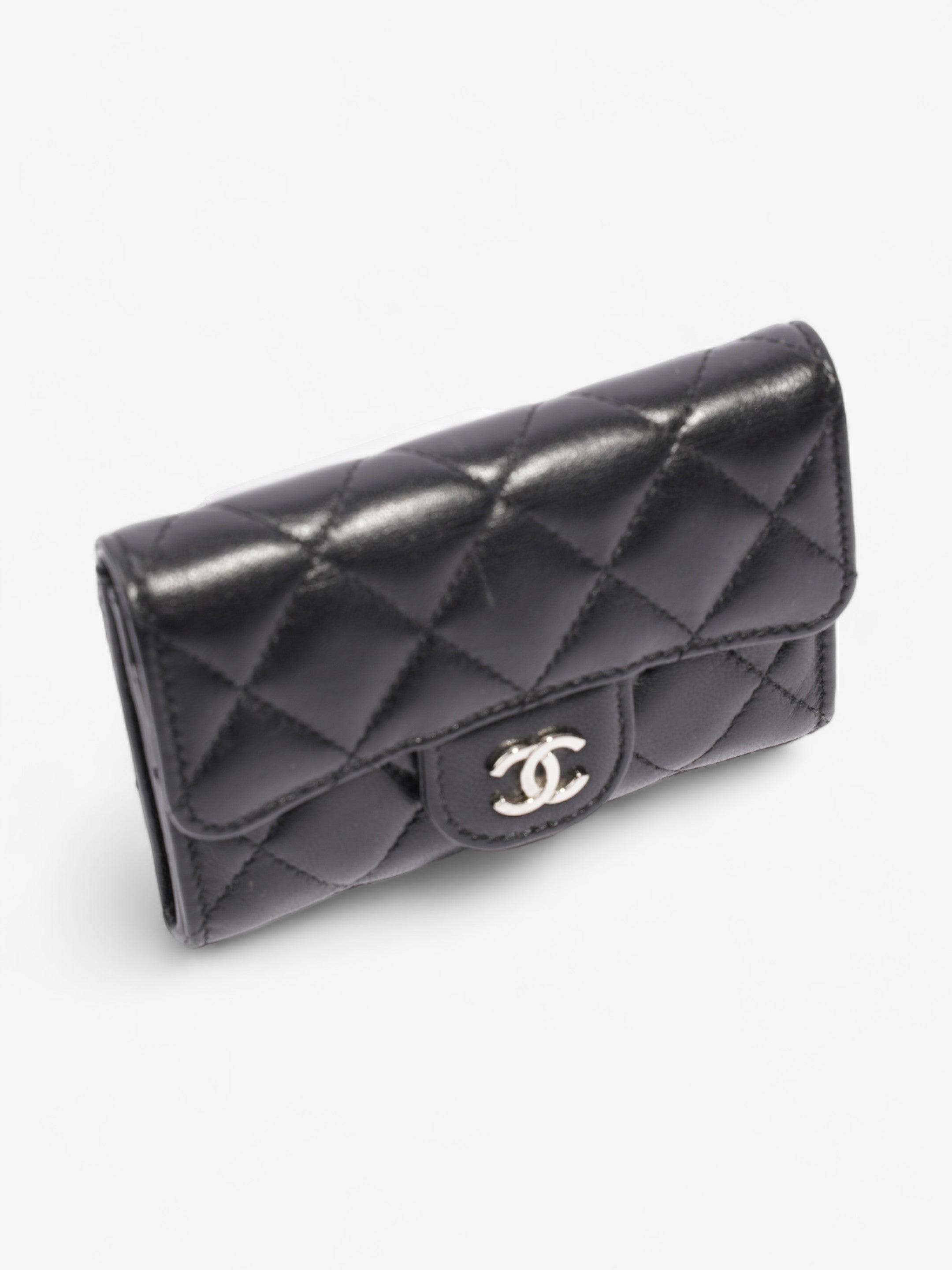Chanel Classical  Holder Black Lambskin Leather