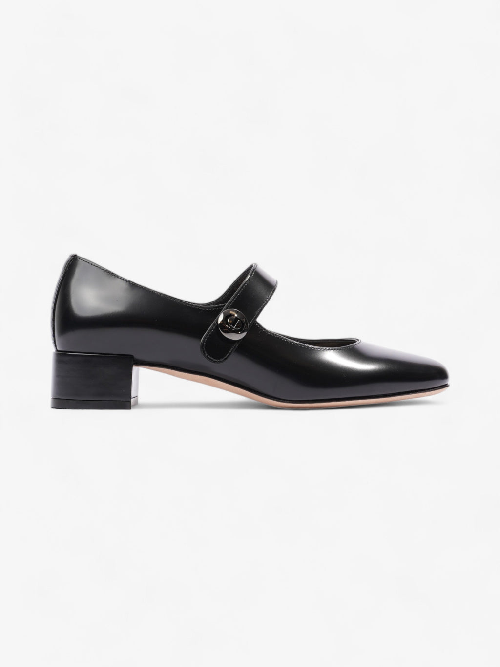 Christian Dior Uniform Mary Jane 30 Black Leather EU 38 UK 5